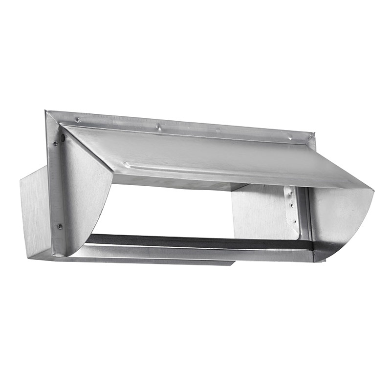 106r_3 3 1/4" x 10" Aluminum Wall Cap