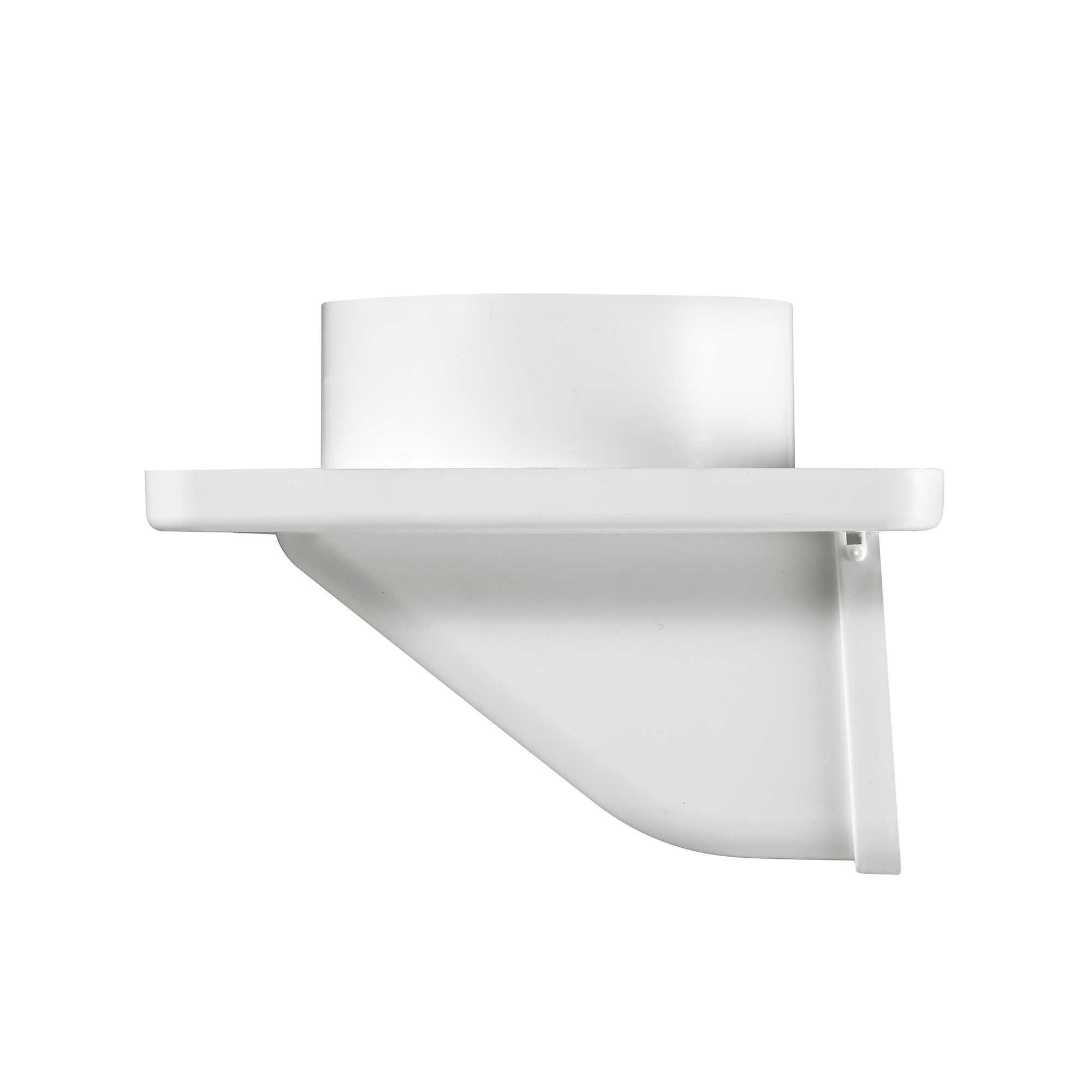 143W-2 4 inch Exhaust Soffit Dryer Vent - Side