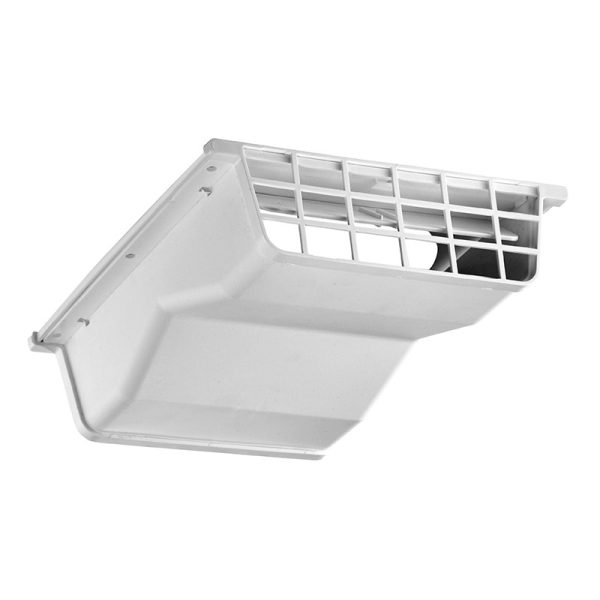 4" or 6" White Plastic Under Eave Vent