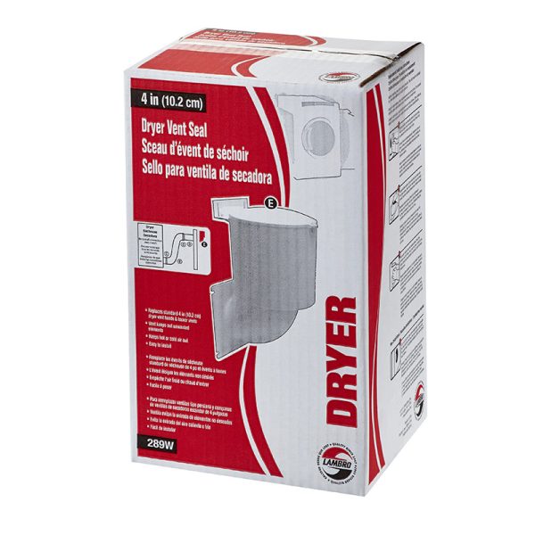 4" Dryer Vent Seal 289w
