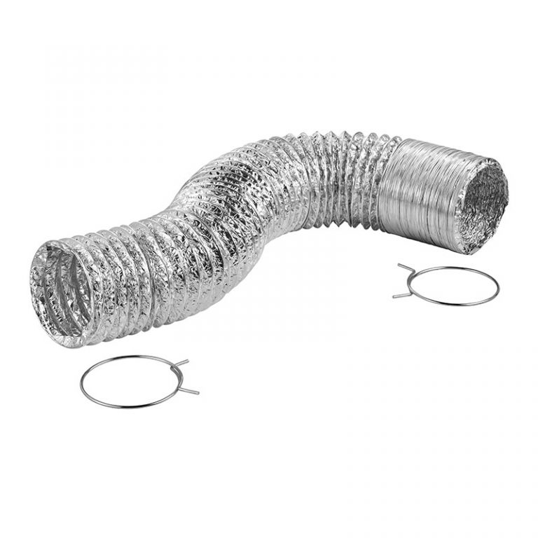 4" x 5' UL 2158A Clothes Dryer Laminated Transition Duct Kit Item