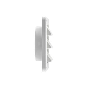 White Plastic Fresh Air Intake Vent (Rain Guard) - Side