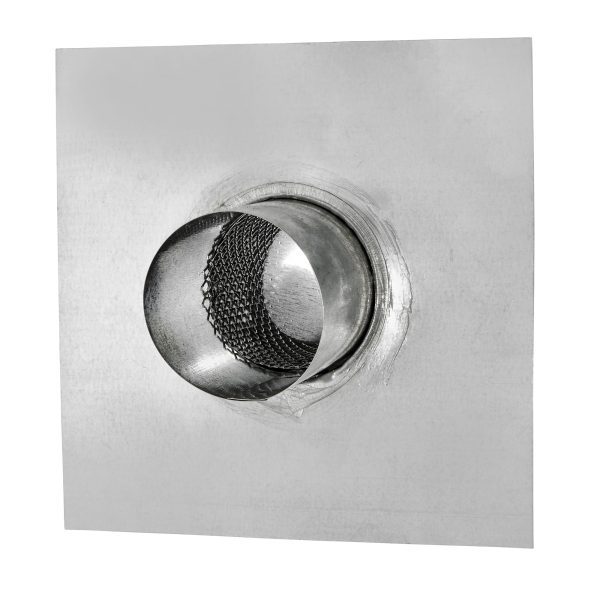 Galvanized Steel Mushroom Roof Vent (No Damper) - Screen - 3 inch Pipe – Bottom