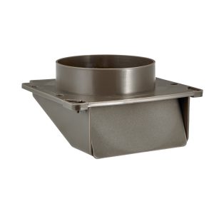 4" Brown Plastic Under Eave Vent Part