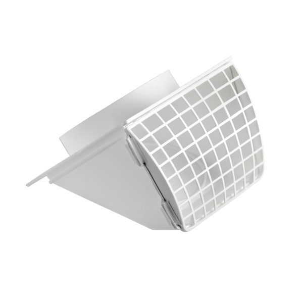 4" White Plastic Preferred Hood Venting