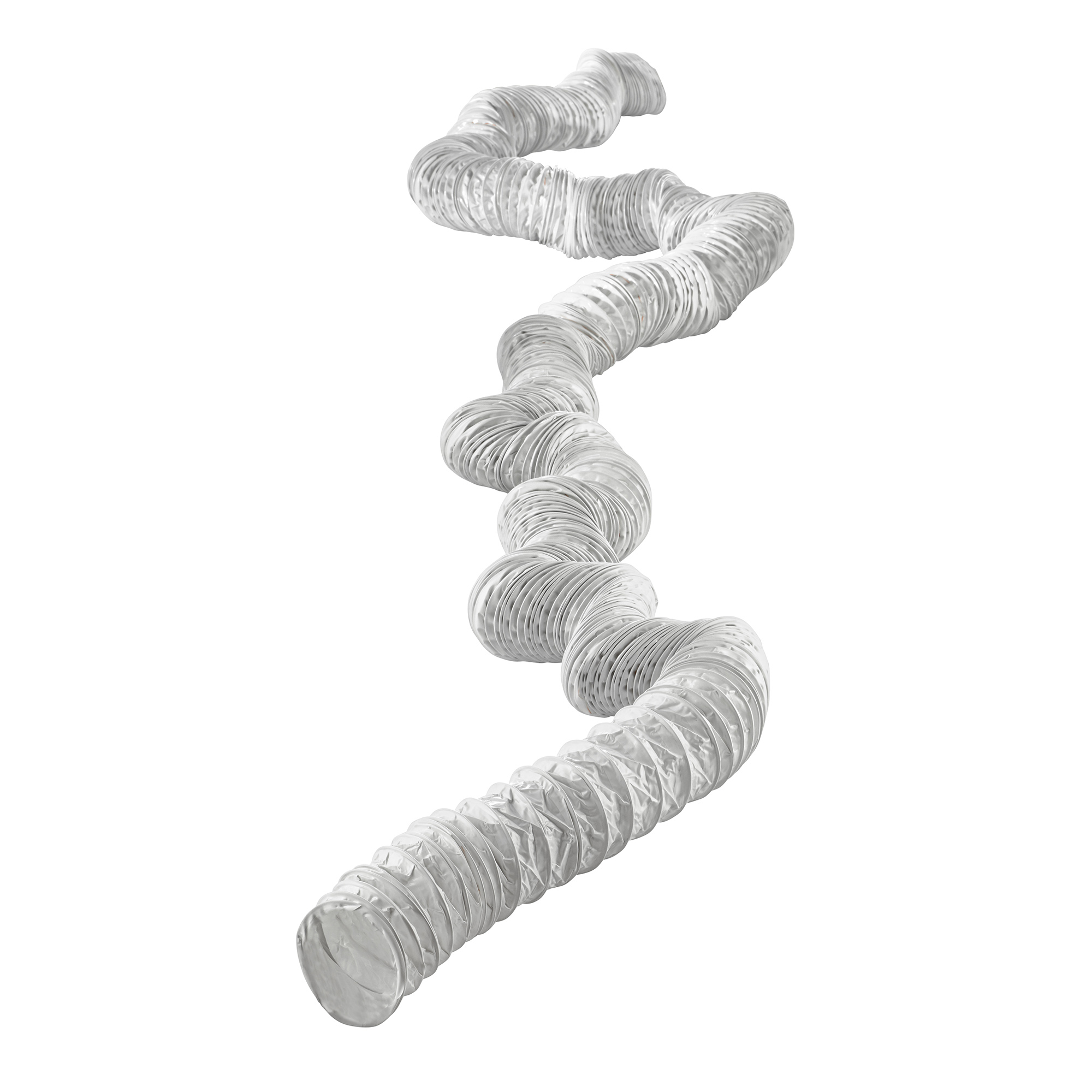 4-In - Quantity 1 Vinyl 219L Flexible Hose White x 50-Ft 