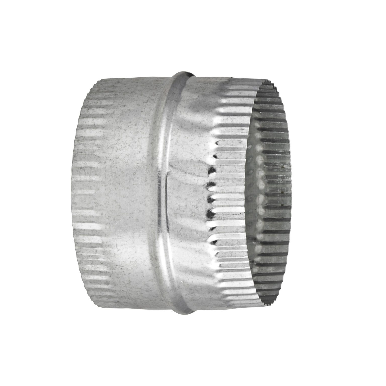 4 inch Galvanized Steel Flexible Duct Connector - Item #244G-36