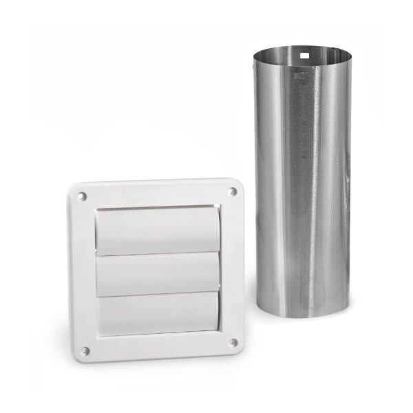 Dryer Vent - 4 inch Wall Exhaust Louvered Vent #267BS