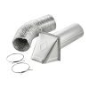 4" x 8' UL 2158A Transition Duct Preferred Hood Vent Kits