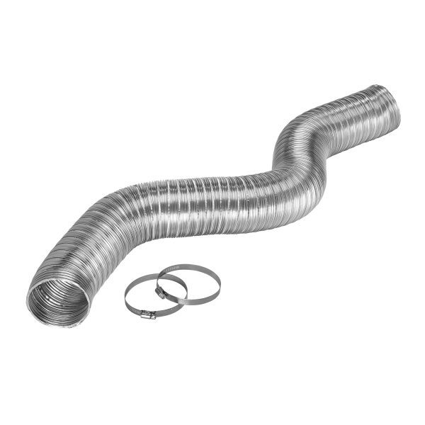 4" x 8' Flexible Semi-Rigid Aluminum Duct Kit