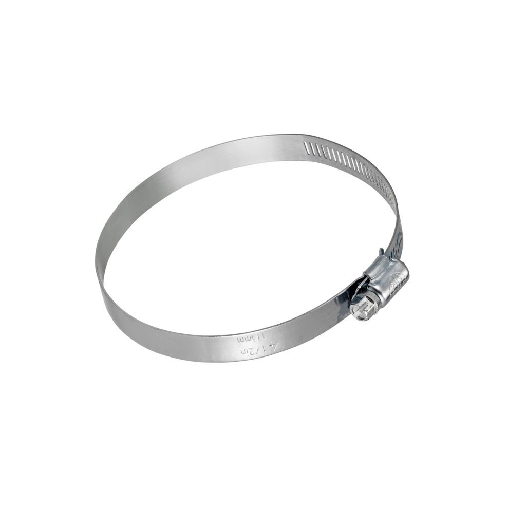 4 inch Galvanized Steel Worm Gear Clamp Item 284L