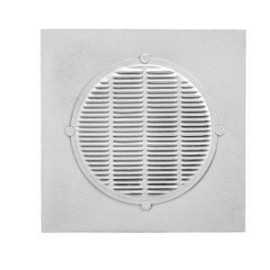 4" White Aluminum Mini Vent 142W