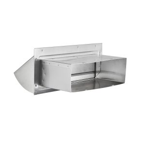 3 1/4" x 10" Aluminum Wall Cap Back 106S