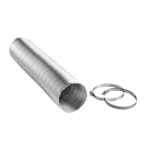 4" x 8' UL 2158A Semi-Rigid Transition Duct Kit