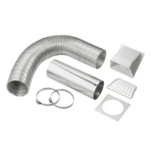 4" x 8' UL 2158A Semi-Rigid Transition Duct Preferred Hood Kit
