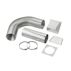 4" x 8' Flexible Semi-Rigid Louvered Vent Kit