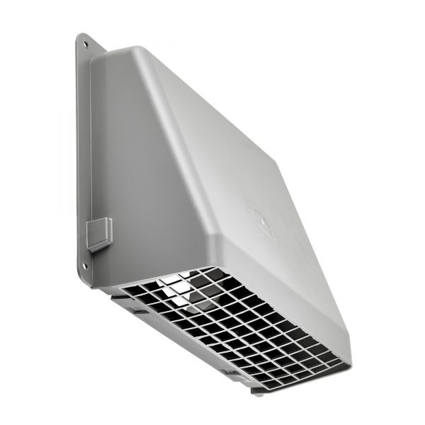 6" Gray Wall Cap
