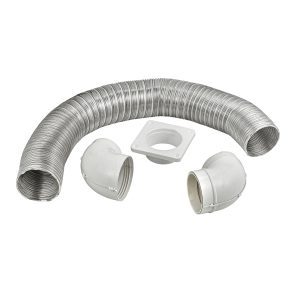 4" x 8' Flexible Semi-Rigid Aluminum Duct Kit 4004