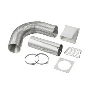 thumbnail image 2 of LAMBRO 1365B Brown Aluminum 4' X 5' Dryer Vent Full Kit With Hood – New 2 of 4
