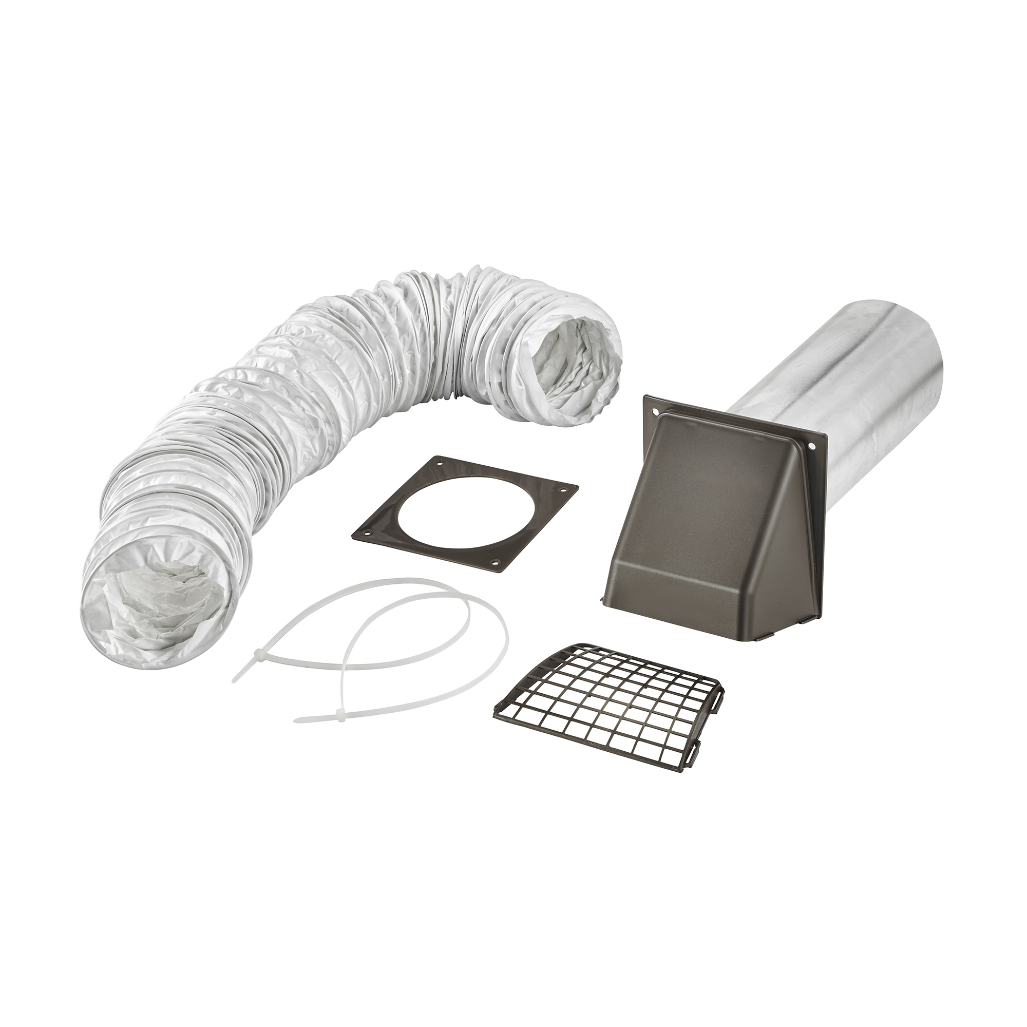 4" x 8' Vinyl Duct Preferred Hood Venting 1313B