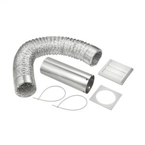 4" x 5' LamaFlex Duct Louvered Vent Kit