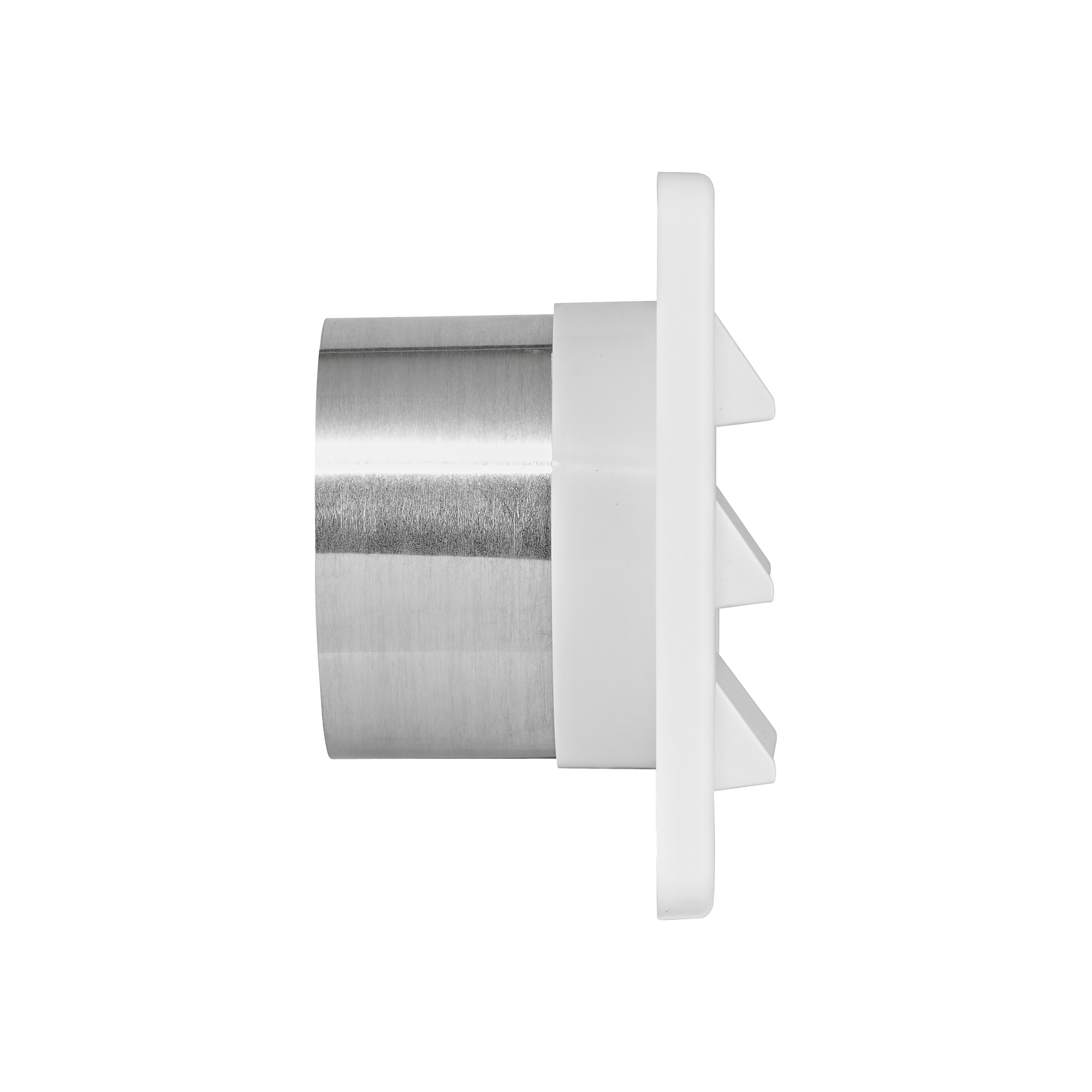 White Plastic Fresh Air Intake Vent (Rain Guard) - Side