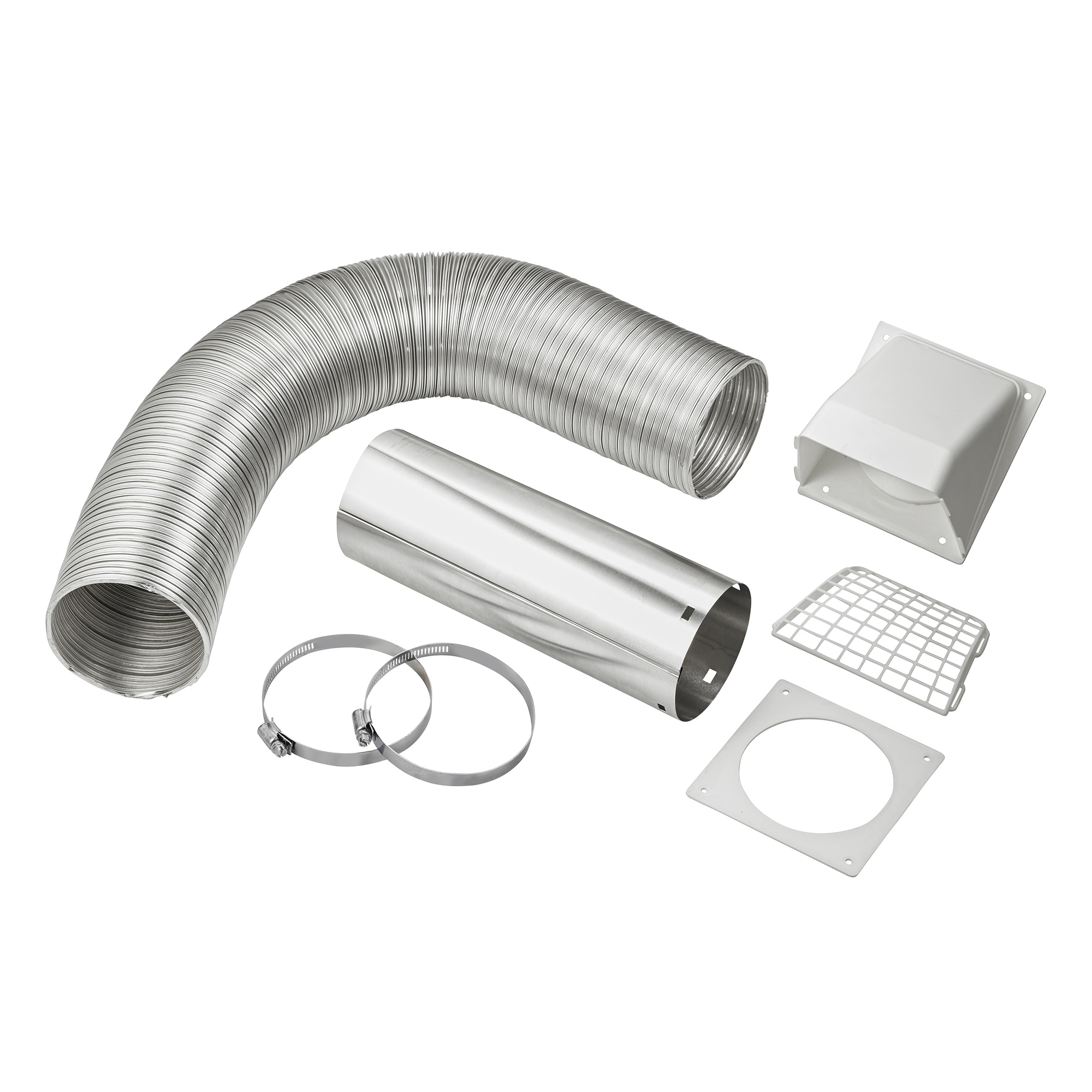 4" x 8' UL 2158A SemiRigid Transition Duct Preferred Hood Vent Kit