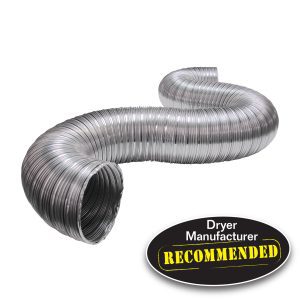 4" x 8' UL 2158A Semi-Rigid Transition Duct 90 Degree Close Elbow Kit