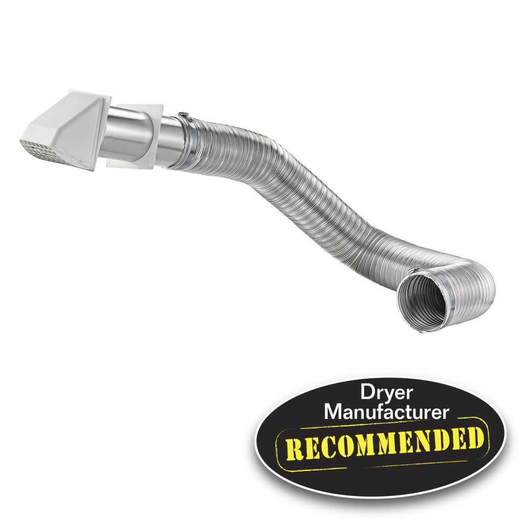 4" x 8' UL 2158A SemiRigid Transition Duct Preferred Hood Vent Kit