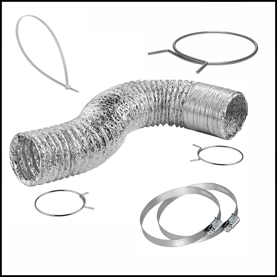3 Types of Dryer Vent Clamps