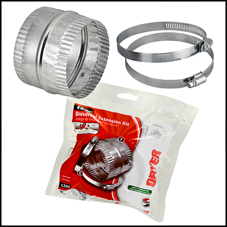 Bathroom Vent Connector Kit Packaging