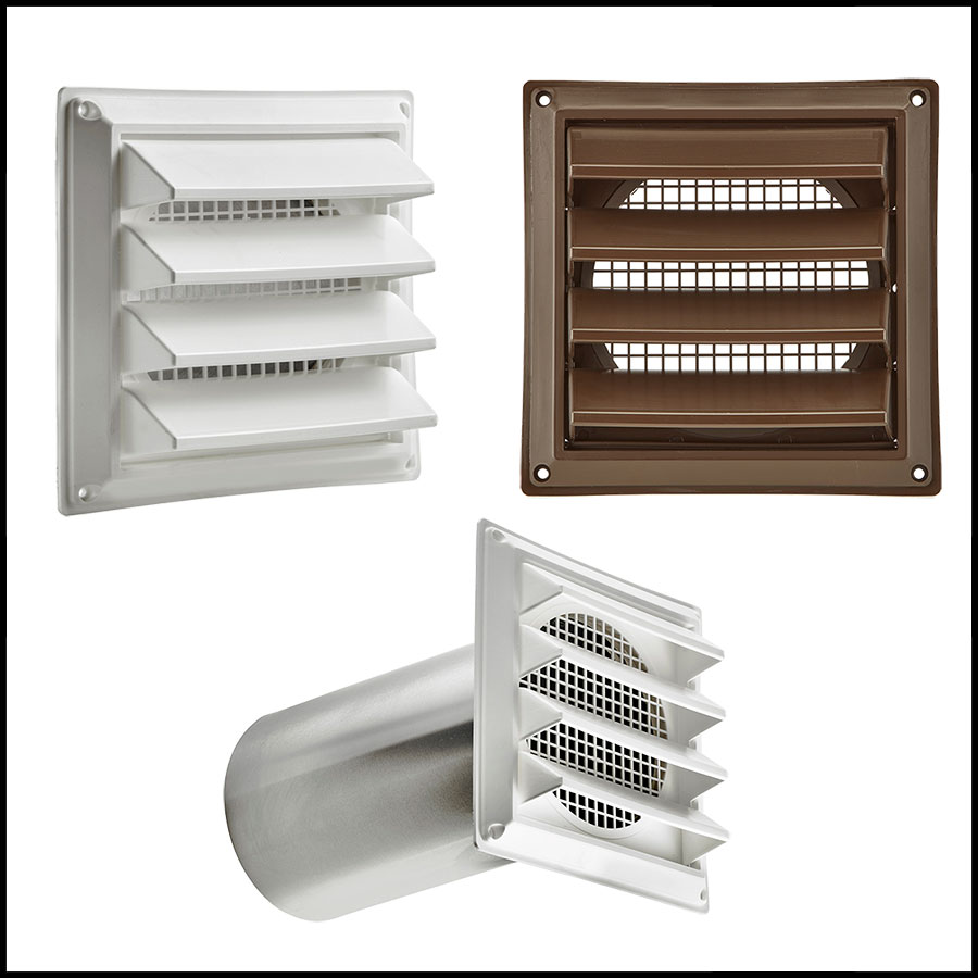 Kitchen Vents Fixed Louvers