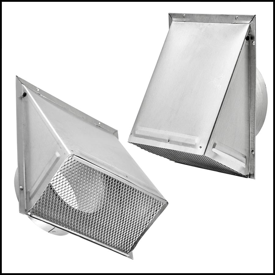 Kitchen Vents Wall Cap Aluminum