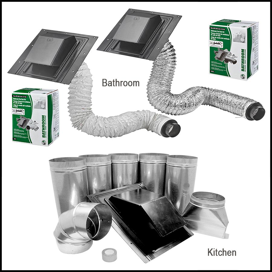 Roof Caps Kits Bathroom Kitchen
