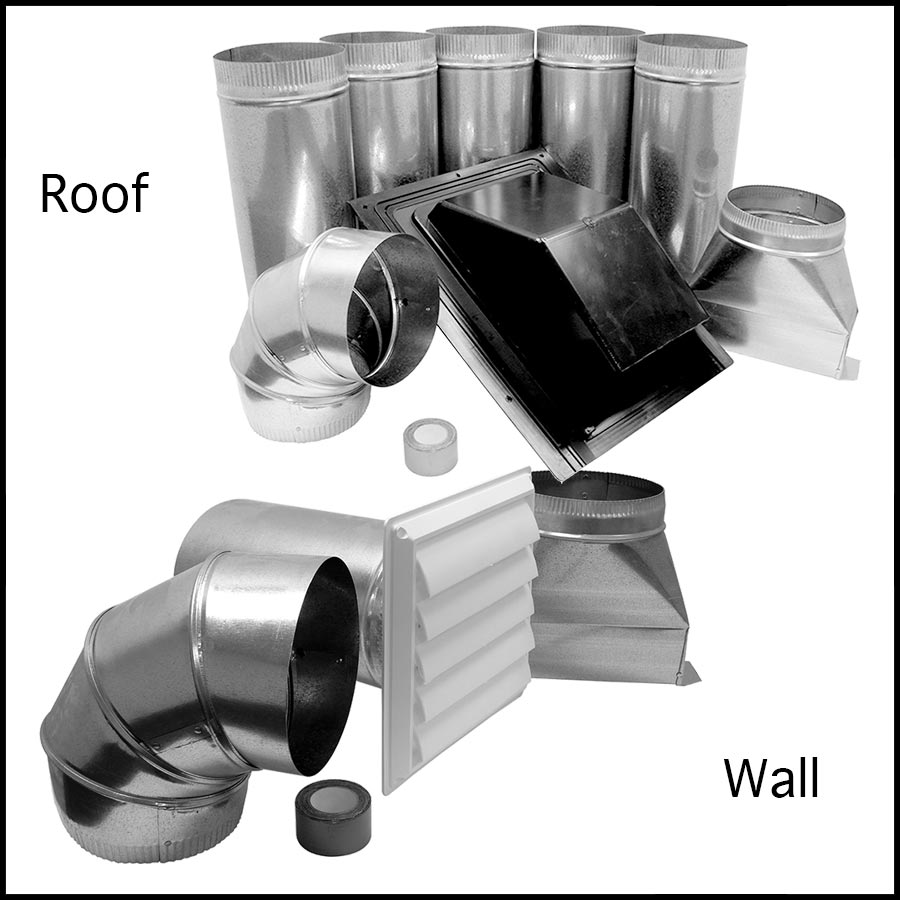 Exhaust Vents Kitchen Kits Wall Roof