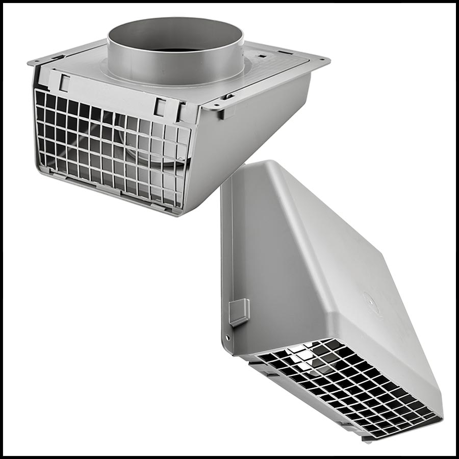 Exhaust Vents Kitchen Wall Cap Plastic