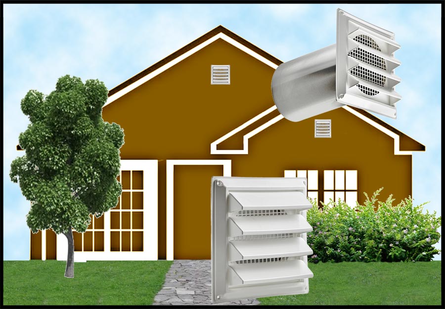Roof Vents Louvered Roof Illustration