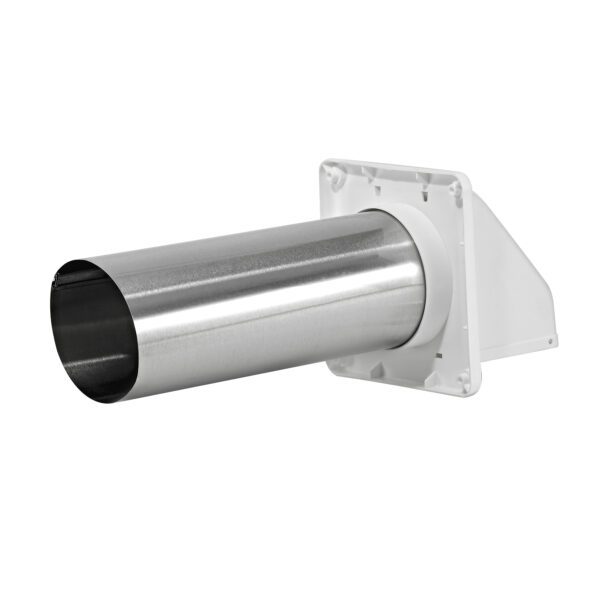 Wall Exhaust Hood Dryer Vent - 11 inch Pipe - Back