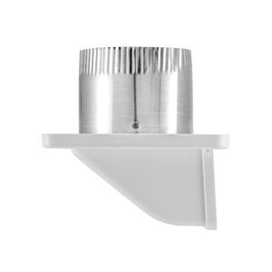 4 inch Exhaust Soffit Dryer Vent - 3 inch Pipe - Side