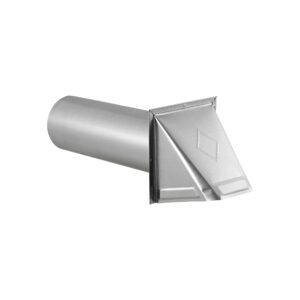 Galvanized Steel Exhaust Wall Hood Vent – 11 inch Pipe – Angle