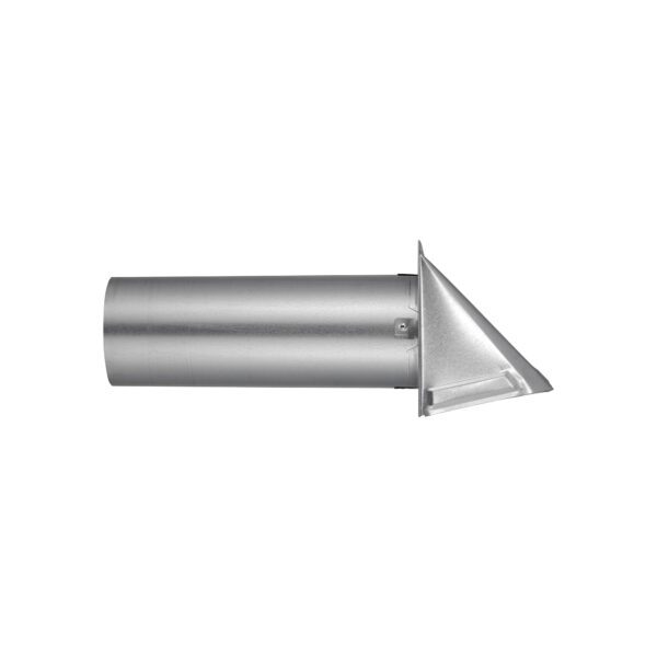 Galvanized Steel Exhaust Wall Hood Vent – 11 inch Pipe – Side