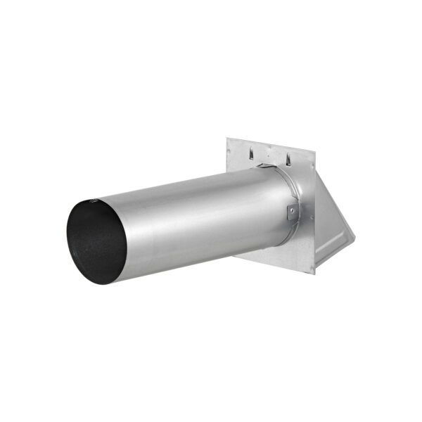 Galvanized Steel Exhaust Wall Hood Vent – 11 inch Pipe – Back