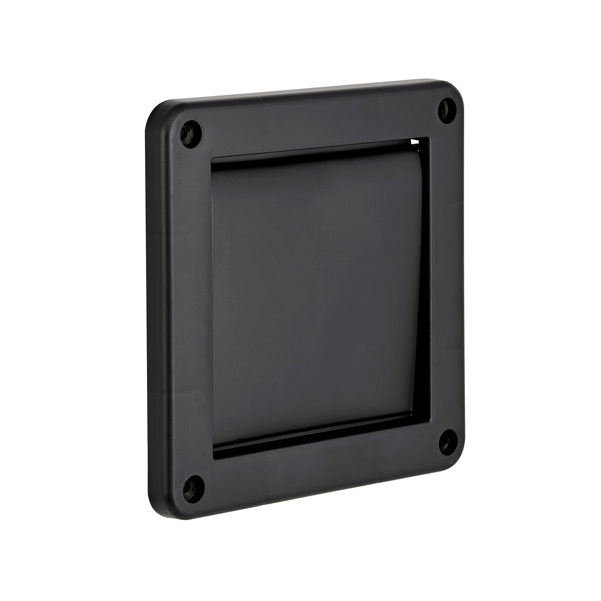 Dryer Vent - 4 inch Wall Exhaust Single Flap Vent #1422BL