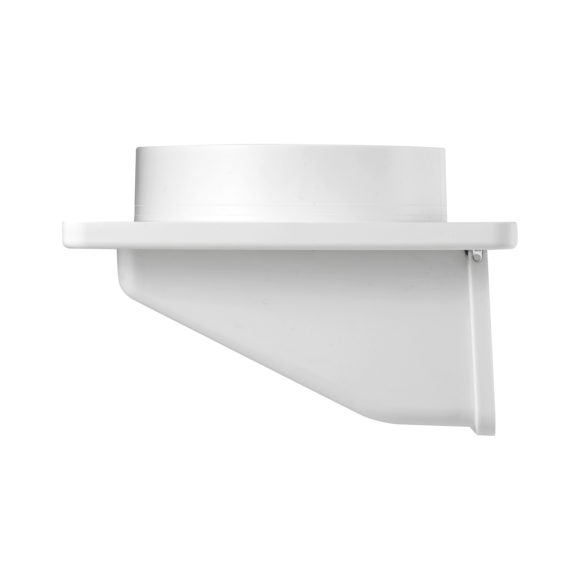 146W-03 6 inch Exhaust Soffit Bath Fan Vent - Side