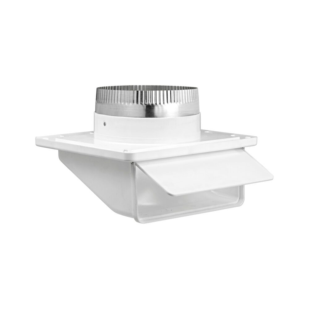 Bath Fan Vent - 6 inch Exhaust Soffit Vent - 3 inch Pipe #146WTP