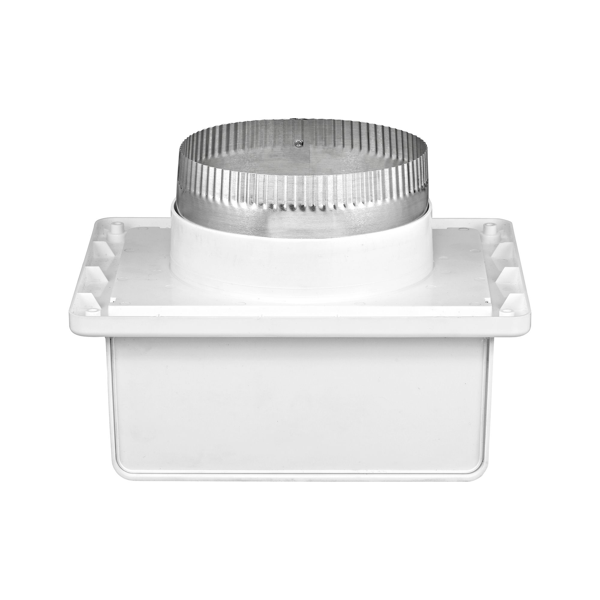 146WTP-3 6 inch Exhaust Soffit Bath Fan Vent - 3 inch Pipe - Front
