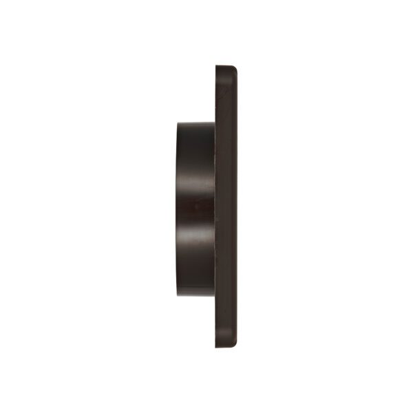 Brown Plastic Fresh Air Intake Vent (Mini Louver) - Side