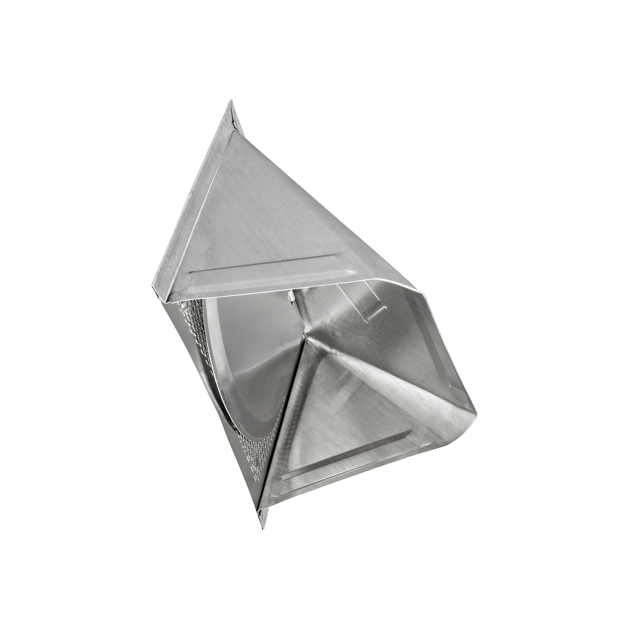 Bath Fan Vent - 4 inch Aluminum Wall Exhaust Vent #3440SNT