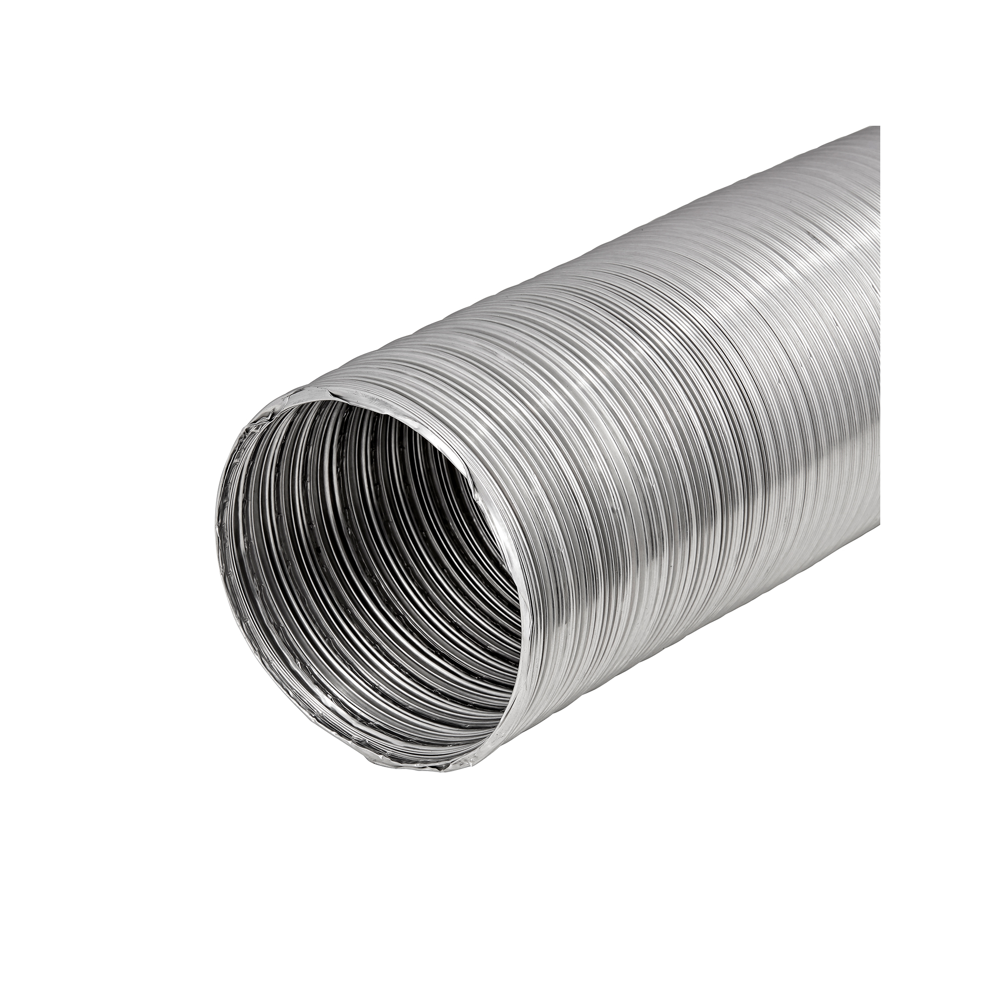302F-05 Flexible Aluminum HVAC duct (Semi-Rigid) - End