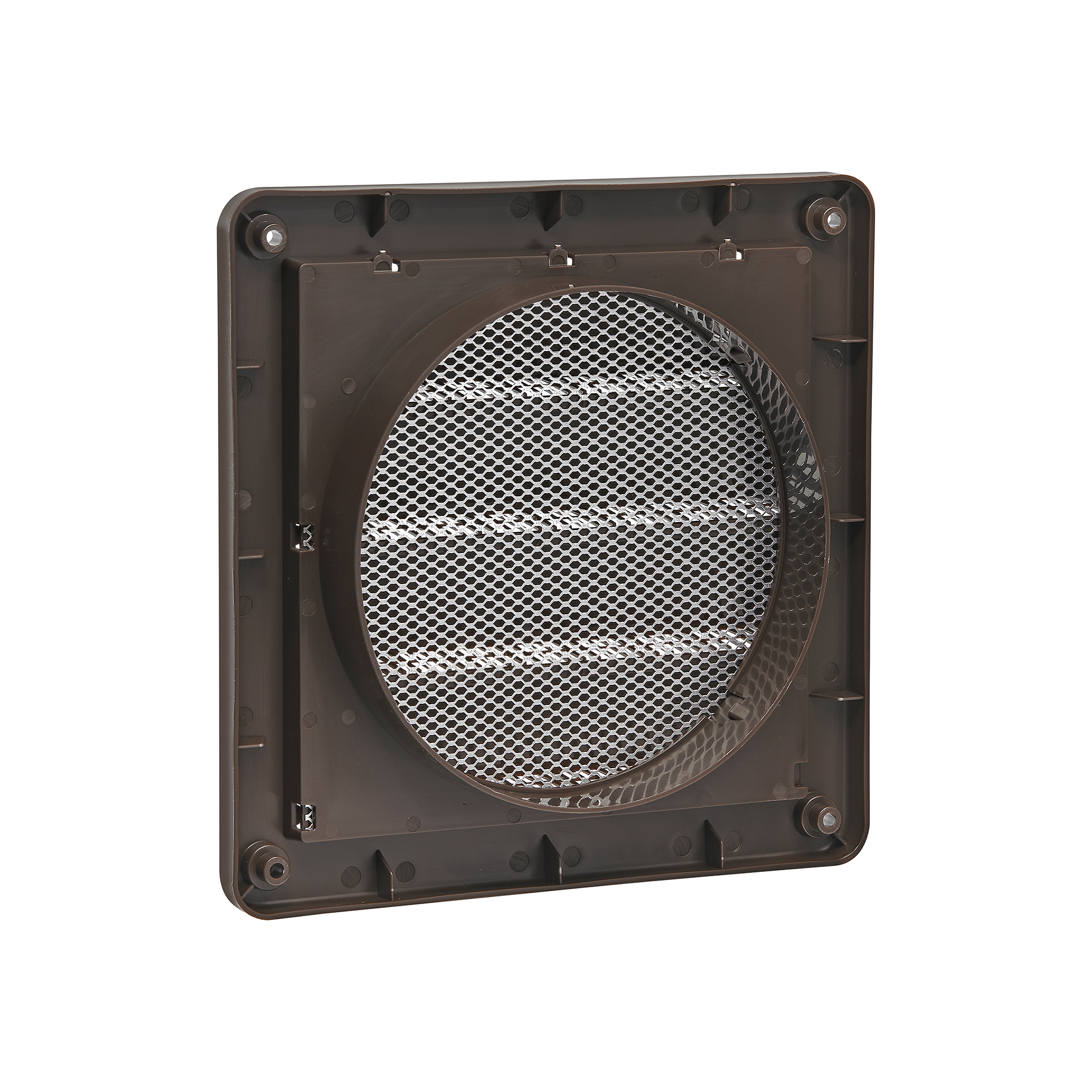 Intake Vent - 6 inch Brown Plastic Fresh Air Vent #606WS